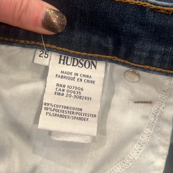 EUC! Hudson Amber Cut Off Mini Shorts - Picture 11 of 11